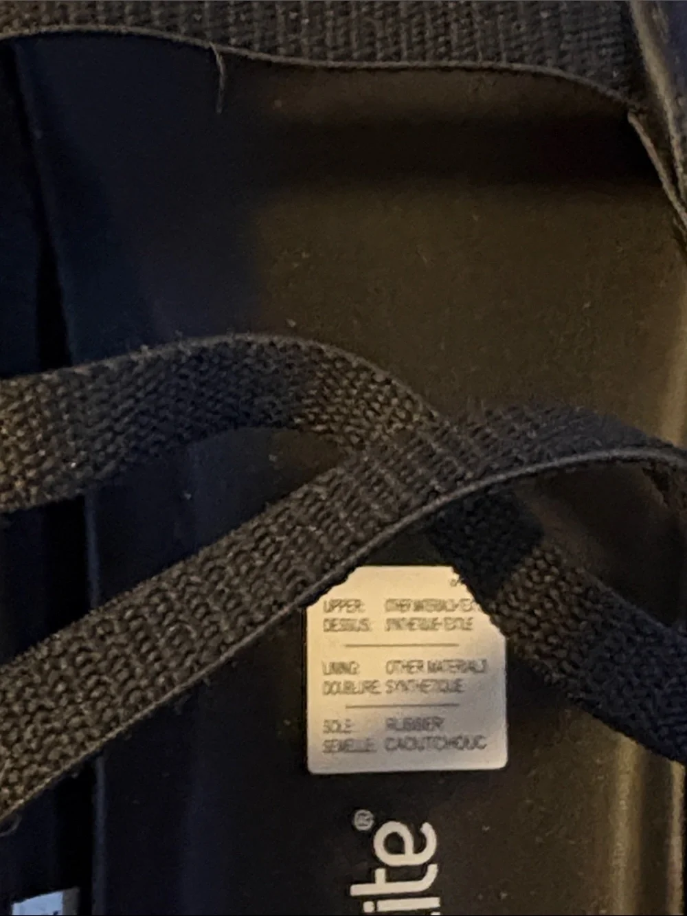Puma Black Ortholite Strap Mary Jane Flats - Picture 4 of 4